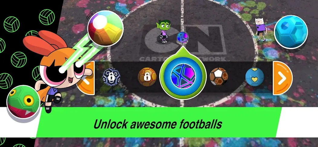 Toon Cup - Football Game на Андроид — Мод Много денег и всё открыто — скриншот 3