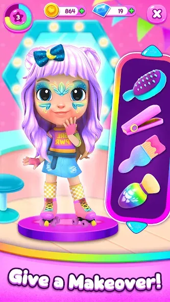Скачать Cutie Care - Sweet Babysitter MOD APK — Много денег и без рекламы — скриншот 3