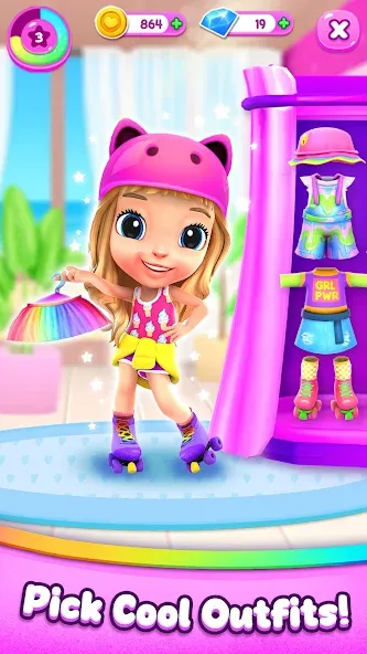 Скачать Cutie Care - Sweet Babysitter MOD APK — Много денег и без рекламы — скриншот 4