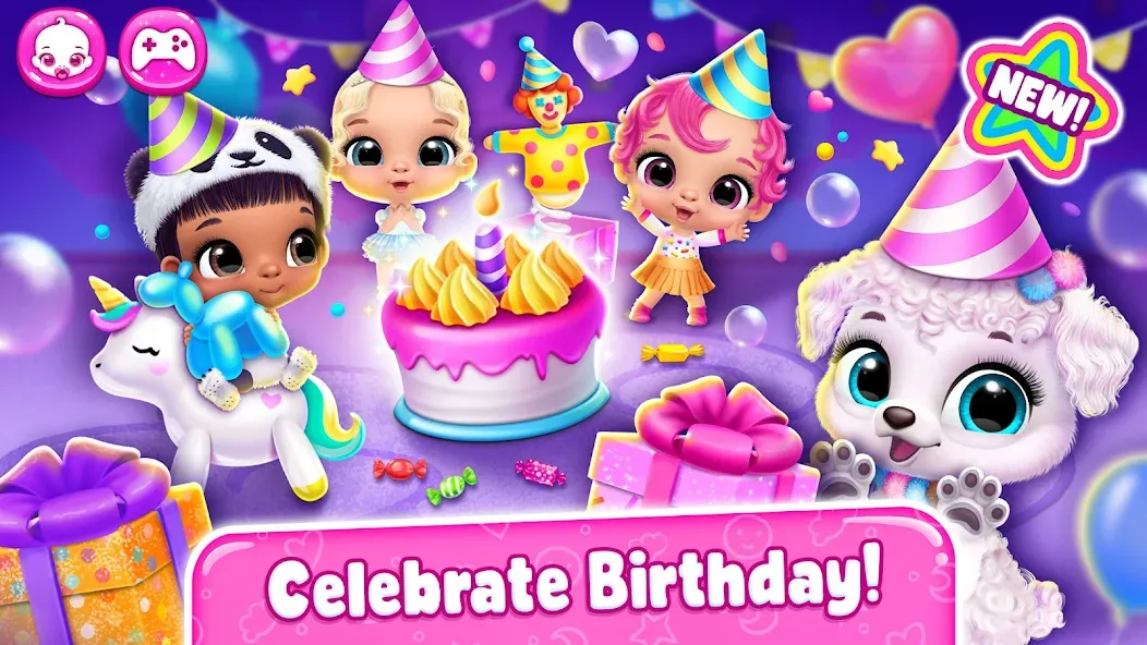 Скачать Giggle Babies - Toddler Care — Последняя версия (Много денег) — скриншот 3 Скачать Giggle Babies - Toddler Care — Последняя версия (Много денег) — скриншот 3