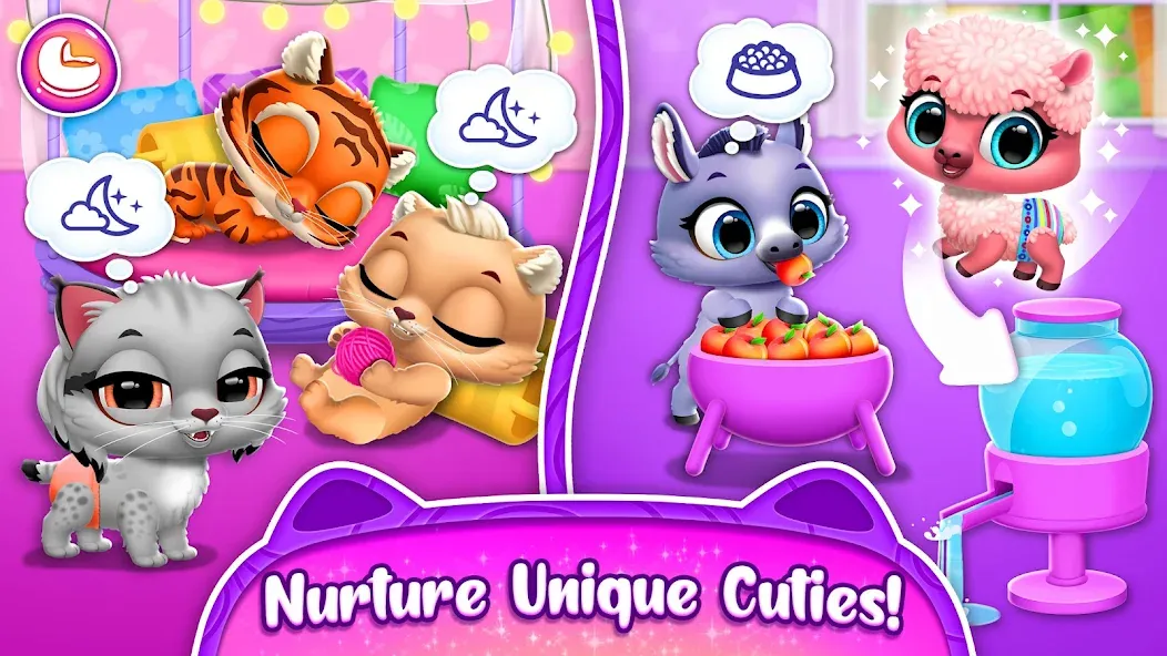 Скачать Jungle Floof - Island Pet Care (Мод: Много денег) на Андроид — скриншот 5
