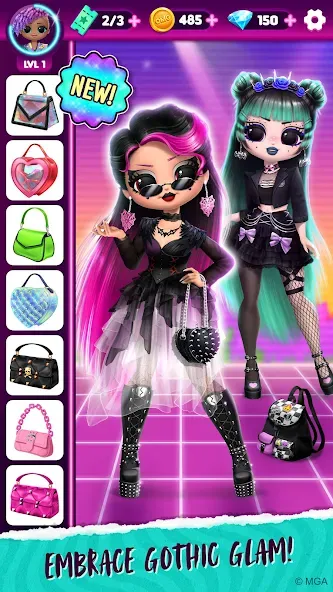 LOL Surprise! OMG Fashion Club Mod APK Много денег и алмазов — Скачать на Андроид — скриншот 1