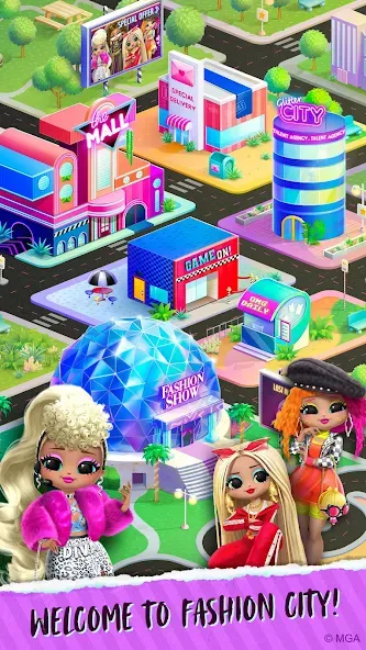 LOL Surprise! OMG Fashion Club Mod APK Много денег и алмазов — Скачать на Андроид — скриншот 4