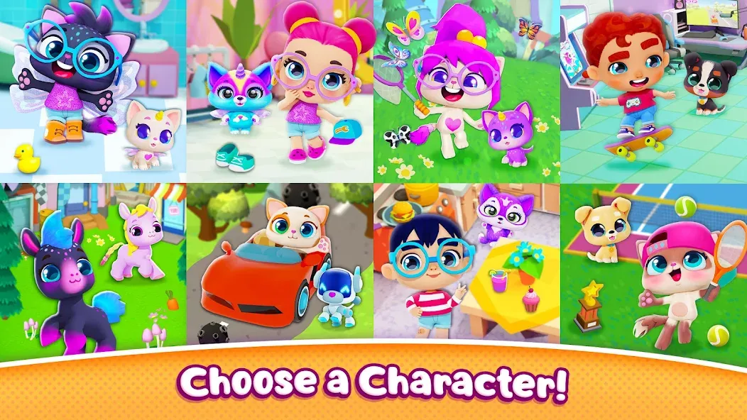 Скачать Pocket Town - Animal World с модом — Много денег — скриншот 2