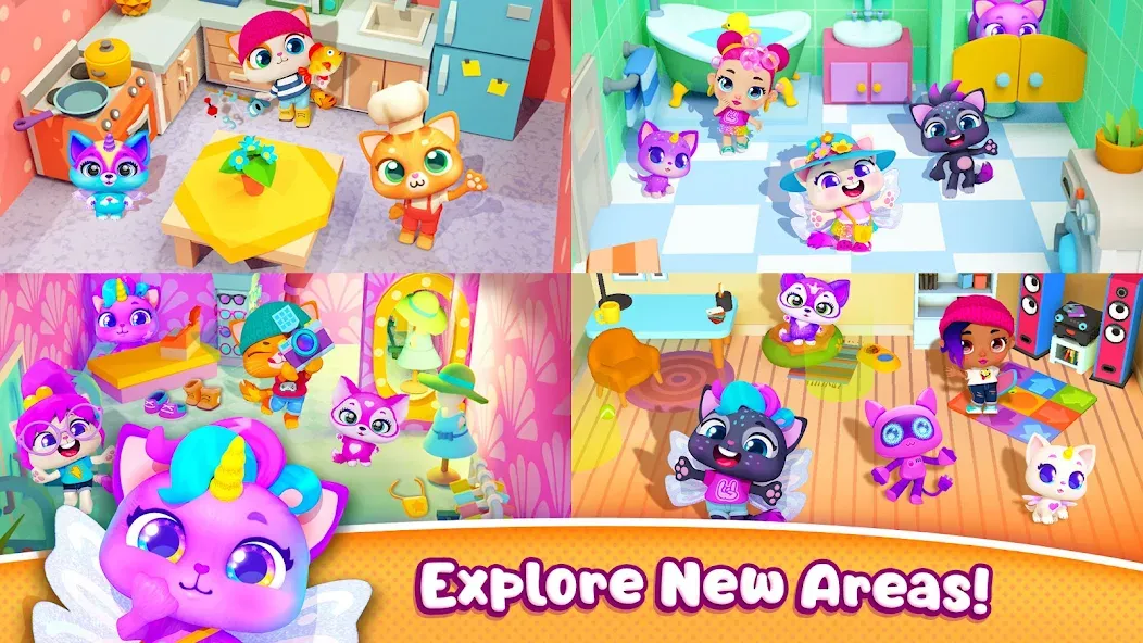 Скачать Pocket Town - Animal World с модом — Много денег — скриншот 5