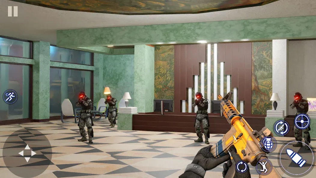 Modern Commando FPS Army Games — Мод: Много денег и патронов — скриншот 4 Modern Commando FPS Army Games — Мод: Много денег и патронов — скриншот 4
