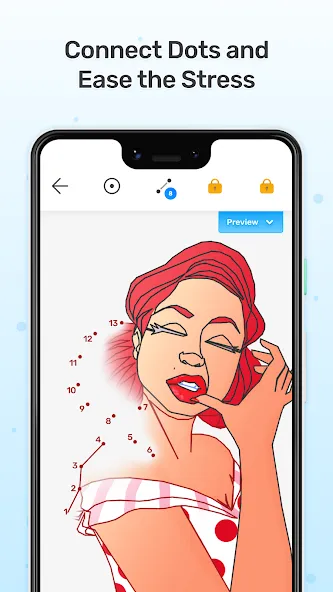 Dot to Dot : Connect the Dots — Взломанная версия (Все уровни разблокированы) — скриншот 3