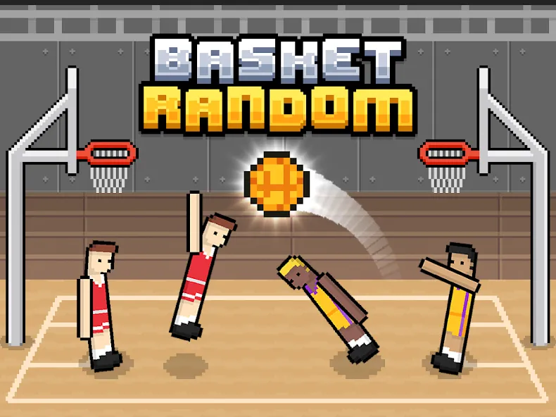 Basket Random MOD APK — Все открыто — скриншот 1