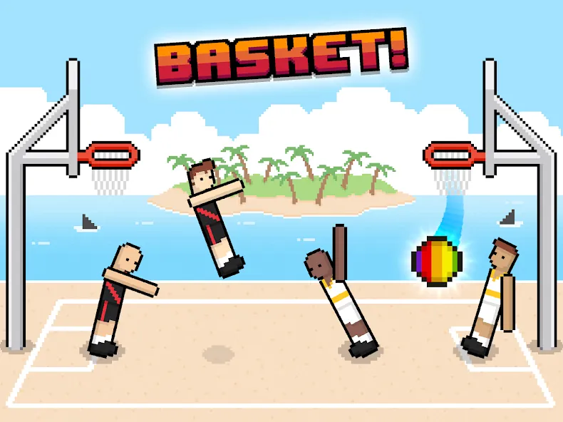 Basket Random MOD APK — Все открыто — скриншот 3