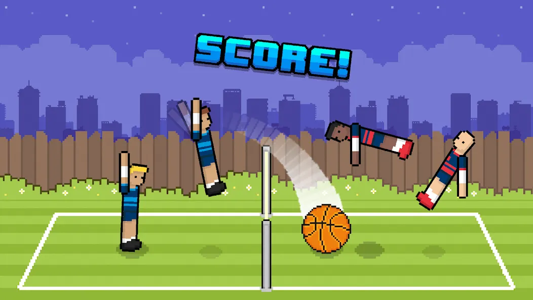 Скачать взлом Volley Random на Андроид — Все скины открыты — скриншот 3 Скачать взлом Volley Random на Андроид — Все скины открыты — скриншот 3