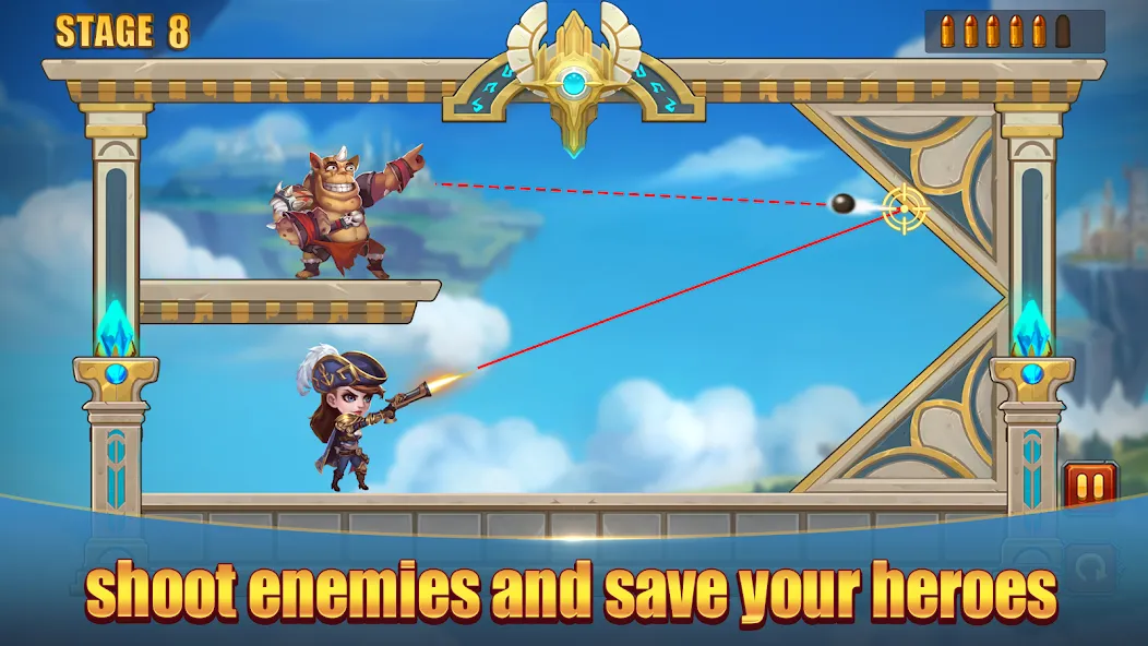 Скачать Heroes Charge на Android — Много денег — скриншот 1