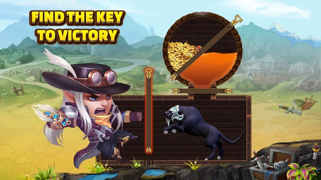 Скачать Heroes Charge HD MOD APK — Много денег — скриншот 1