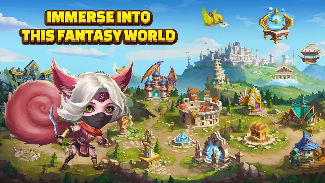 Скачать Heroes Charge HD MOD APK — Много денег — скриншот 2
