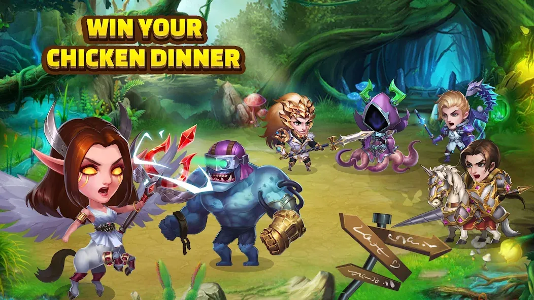 Скачать Heroes Charge HD MOD APK — Много денег — скриншот 3