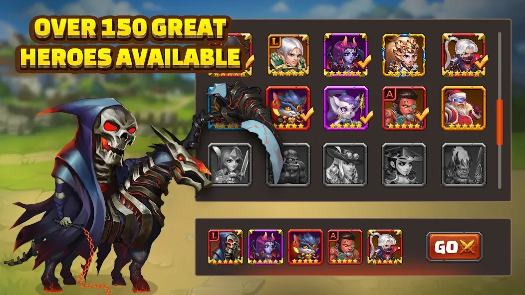 Скачать Heroes Charge HD MOD APK — Много денег — скриншот 4