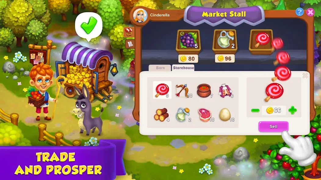 Royal Farm — Много денег и кристаллов — скриншот 5