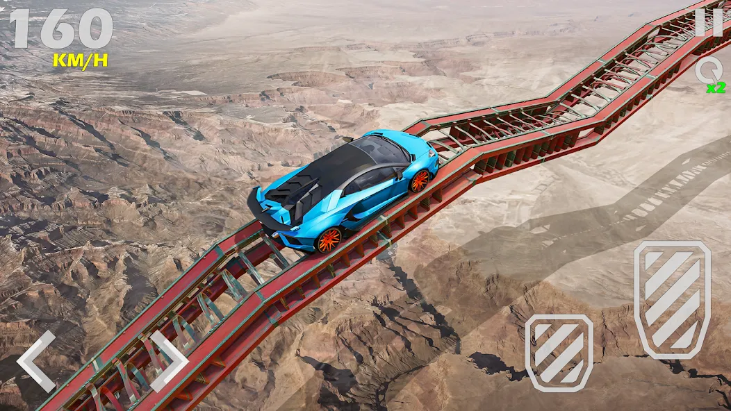 Mega Ramp Car Games Car Stunts на Андроид — Много денег — скриншот 5