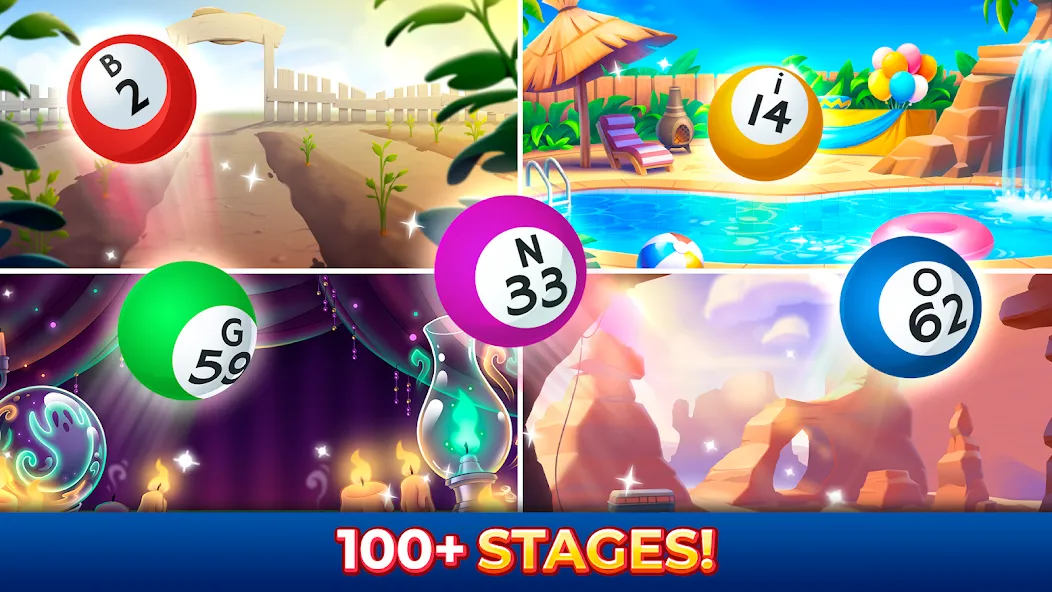 Скачать Bingo Pop: Play Live Online с модом — Много кредитов — скриншот 2