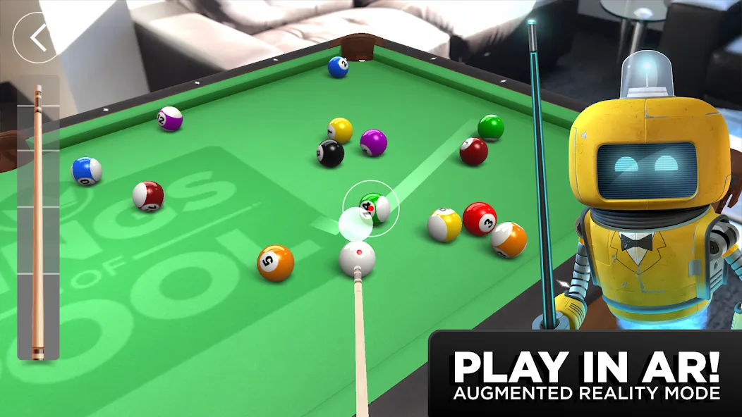 Kings of Pool - Online 8 Ball MOD APK на Android — Много денег — скриншот 1