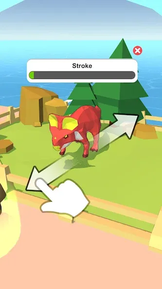 Dino Tycoon - 3D Building Game — Взломанная версия (Много денег) — скриншот 3