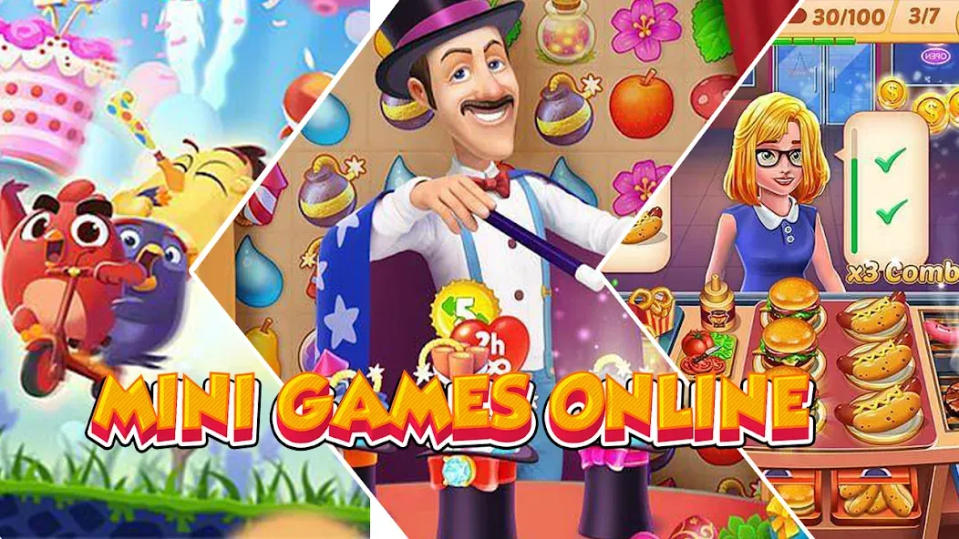Скачать Mini Games Online MOD APK — Все открытые мини-игры — скриншот 1