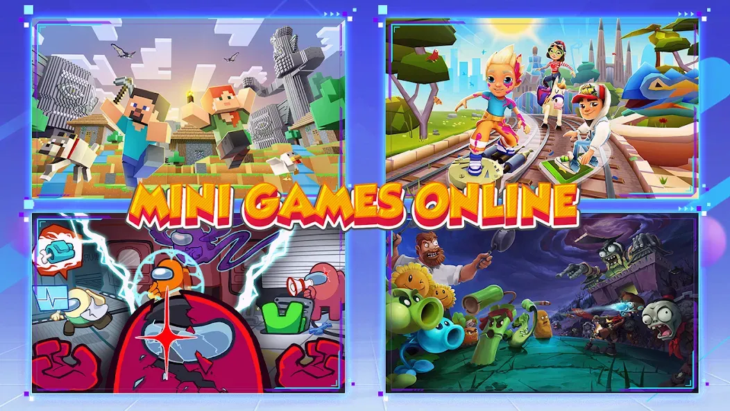 Скачать Mini Games Online MOD APK — Все открытые мини-игры — скриншот 2