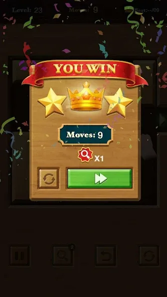 Unblock Red Wood — Мод: Бесплатные подсказки — скриншот 4