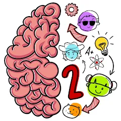 Скачать Brain Test 2: Tricky Stories на Android — Много подсказок