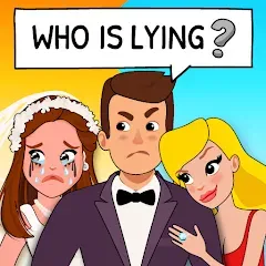 Взломанная Who is? Brain Teaser & Riddles на Андроид — Много денег и без рекламы