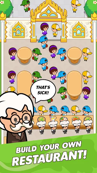 Food Fever: Restaurant Tycoon MOD — Много денег и без рекламы на Андроид — скриншот 2 Food Fever: Restaurant Tycoon MOD — Много денег и без рекламы на Андроид — скриншот 2