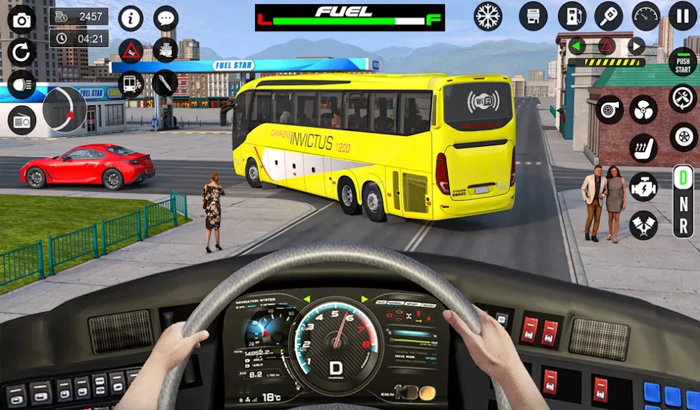 Скачать Bus Simulator 3D: Bus Games MOD APK — Много денег — скриншот 2