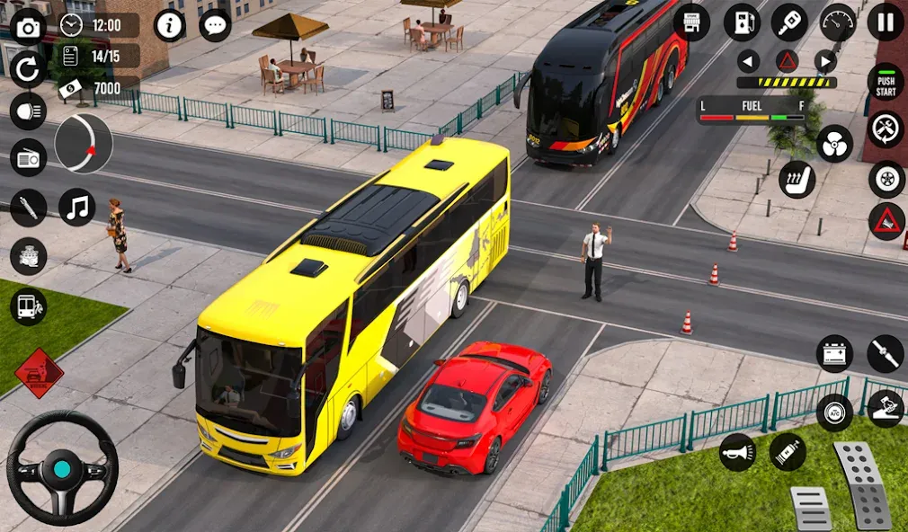 Скачать Bus Simulator 3D: Bus Games MOD APK — Много денег — скриншот 3