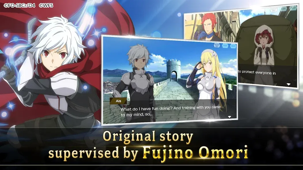 Взлом DanMachi - MEMORIA FREESE — Много денег и кристаллов — скриншот 2 Взлом DanMachi - MEMORIA FREESE — Много денег и кристаллов — скриншот 2