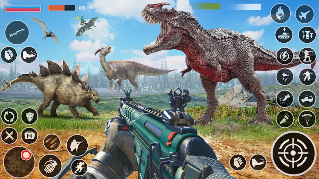Wild Dino Hunting: Zoo Hunter — Много денег и всё разблокировано — скриншот 2 Wild Dino Hunting: Zoo Hunter — Много денег и всё разблокировано — скриншот 2