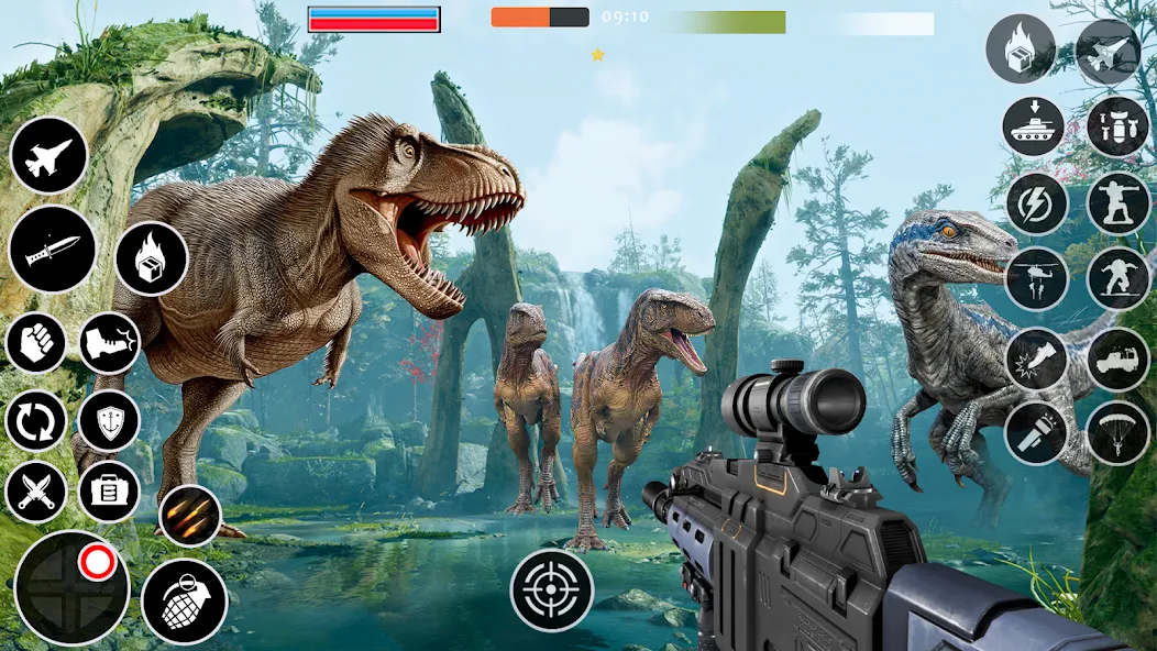 Wild Dino Hunting: Zoo Hunter — Много денег и всё разблокировано — скриншот 4 Wild Dino Hunting: Zoo Hunter — Много денег и всё разблокировано — скриншот 4