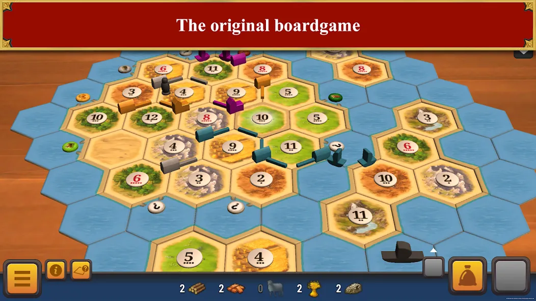 Скачать взлом Catan Universe на Андроид — Всё разблокировано — скриншот 2