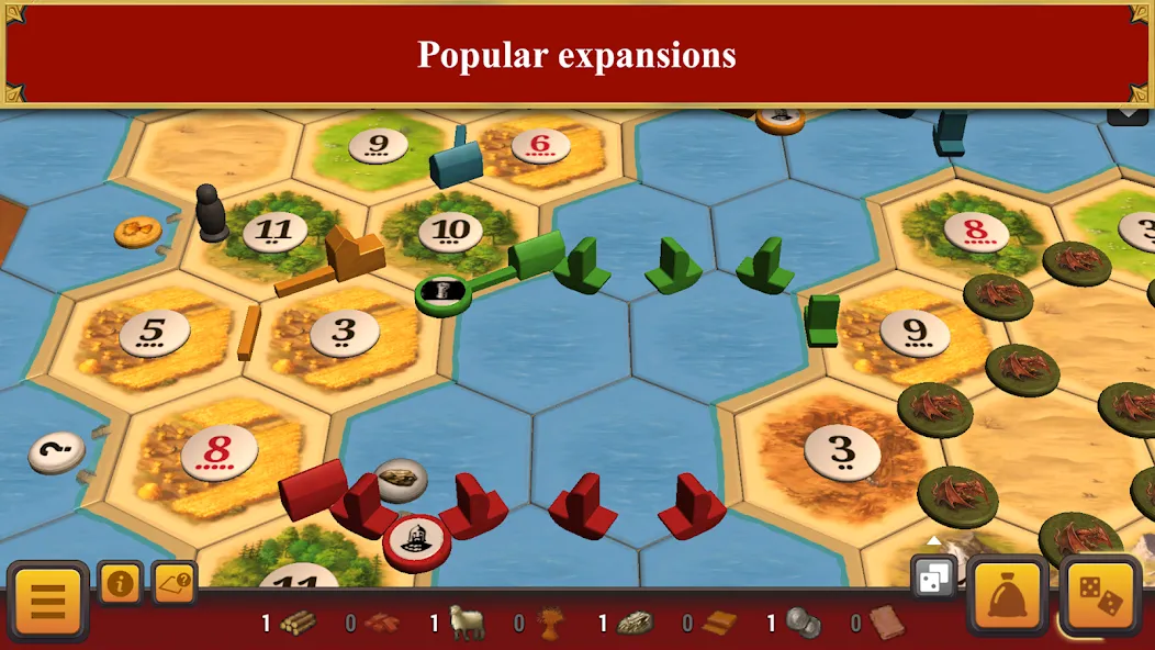 Скачать взлом Catan Universe на Андроид — Всё разблокировано — скриншот 3