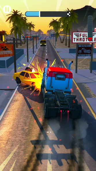 Скачать Rush Hour 3D: Car Game на Android — Много денег — скриншот 1