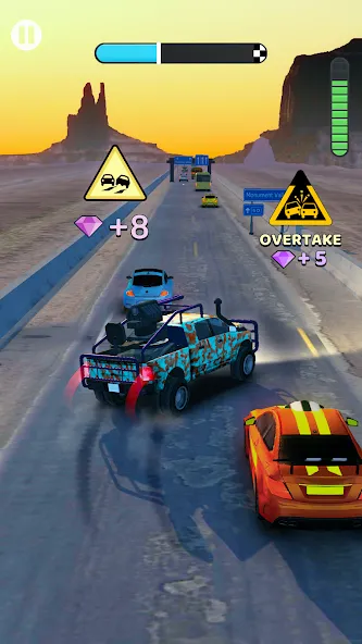 Скачать Rush Hour 3D: Car Game на Android — Много денег — скриншот 2