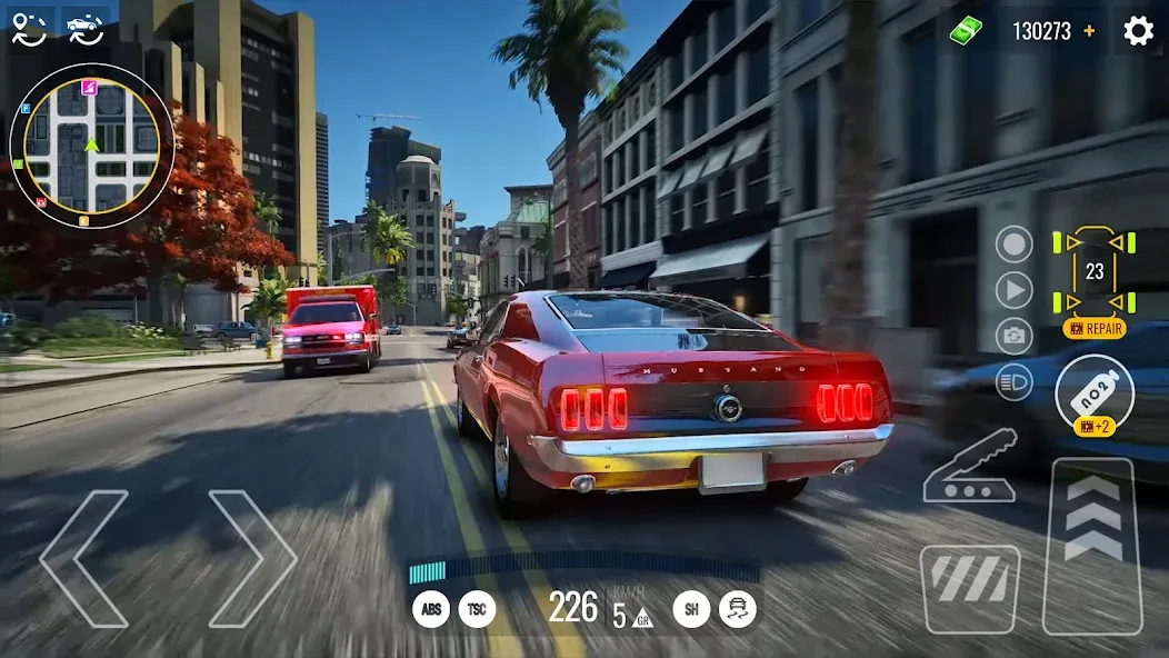 Скачать взломанную Driving Real Race City 3D — Много денег и всё открыто — скриншот 2 Скачать взломанную Driving Real Race City 3D — Много денег и всё открыто — скриншот 2