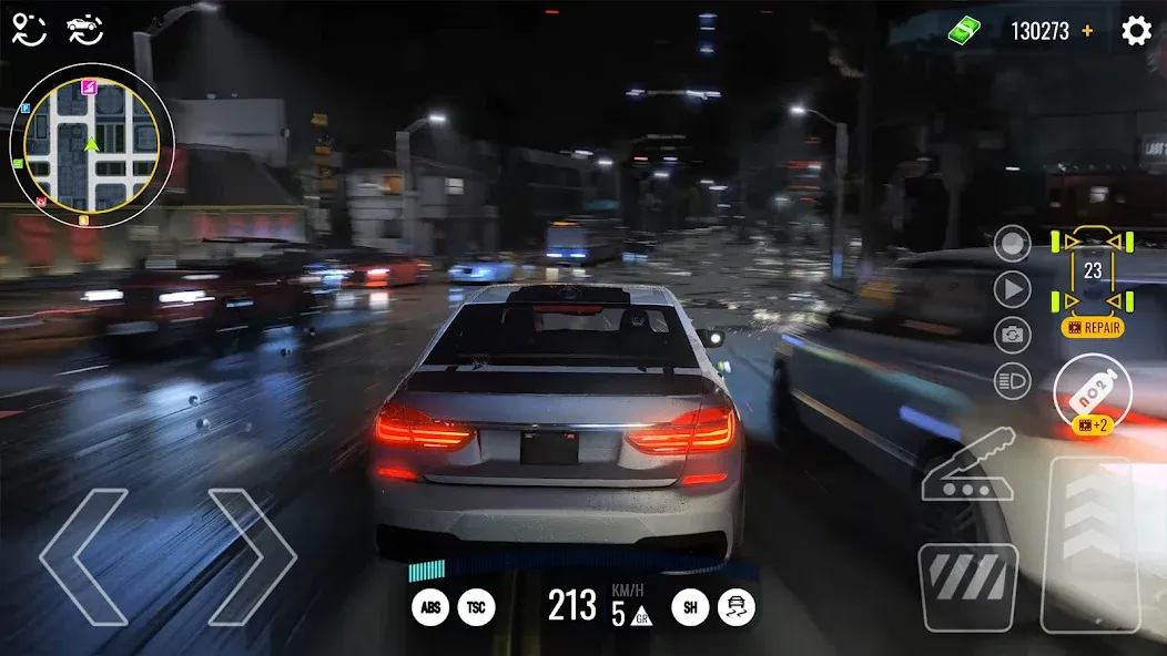 Скачать взломанную Driving Real Race City 3D — Много денег и всё открыто — скриншот 3 Скачать взломанную Driving Real Race City 3D — Много денег и всё открыто — скриншот 3