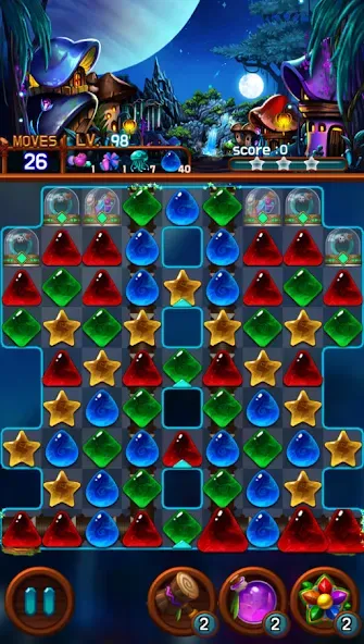 Взлом Jewel Galaxy — Много денег — скриншот 5