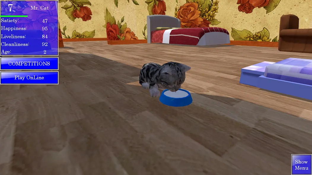 Скачать Cute Pocket Cat 3D на телефон — Много денег — скриншот 4