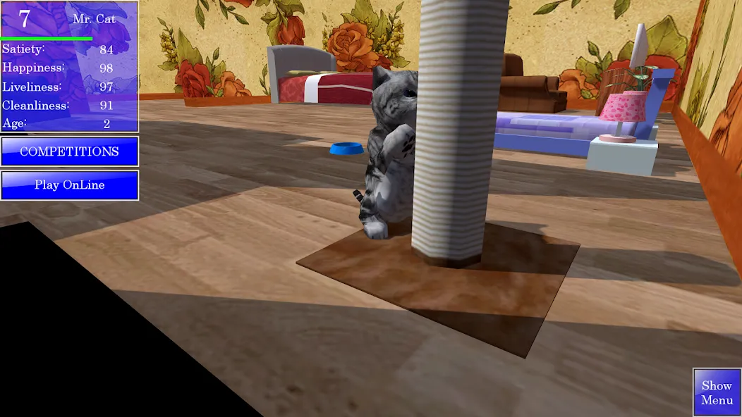 Скачать Cute Pocket Cat 3D на телефон — Много денег — скриншот 5