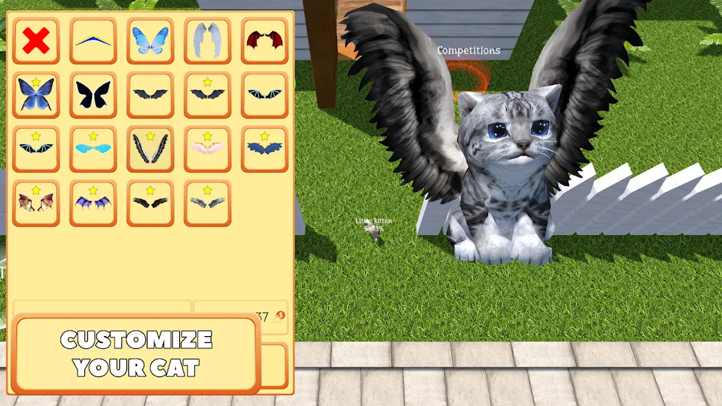 Скачать Cute Pocket Cat 3D - Part 2 (Мод: Много денег) на Андроид — скриншот 2