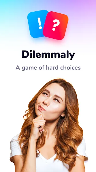 Dilemmaly - Would you rather? Mod APK Все вопросы разблокированы — Скачать на Андроид — скриншот 1 Dilemmaly - Would you rather? Mod APK Все вопросы разблокированы — Скачать на Андроид — скриншот 1
