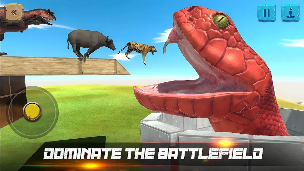 Animal Revolt Battle Simulator MOD APK на Android — Все открыто — скриншот 3