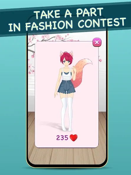 Скачать Anime Dress Up for Adults с модом — Всё открыто — скриншот 5