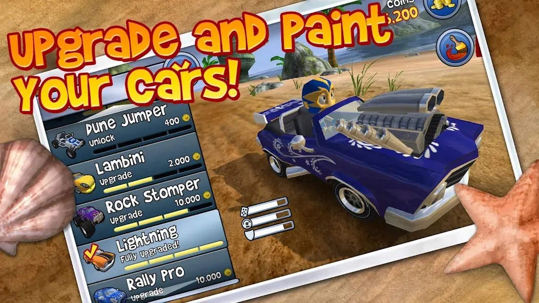 Скачать Beach Buggy Blitz с модом — Много денег и кристаллов — скриншот 3