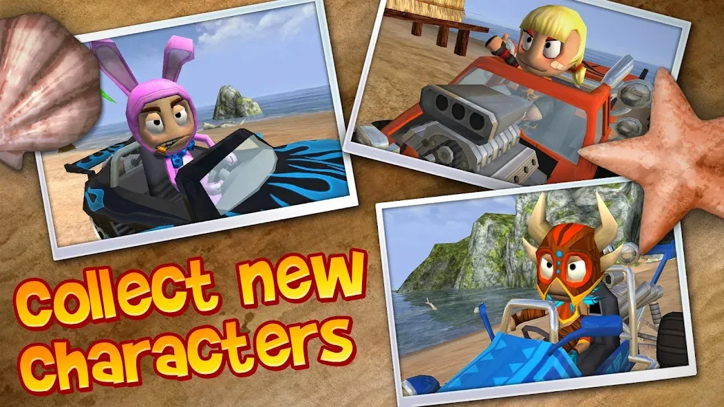 Скачать Beach Buggy Blitz с модом — Много денег и кристаллов — скриншот 4